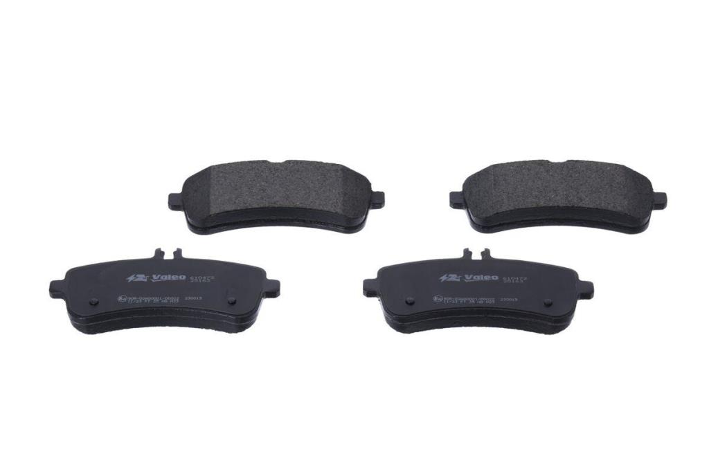 Jeu de 4 plaquettes de frein VALEO ref. 610472